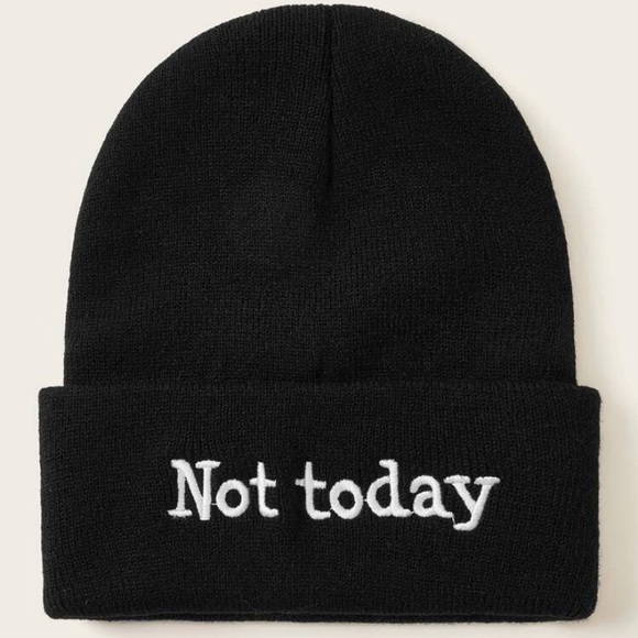 Accessories - ⚫️⚫️ NOT TODAY BEANIE⚫️⚫️